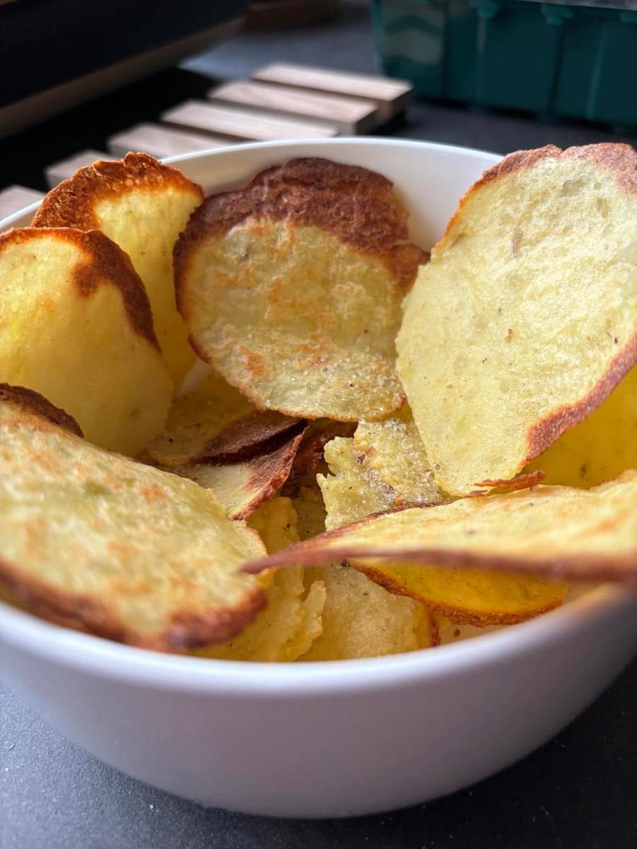 Potato chips without frying
